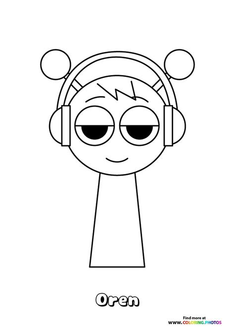 Gray Sprunki - Coloring Pages for kids