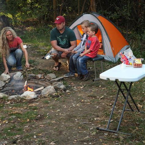 Lifetime 80251 Adjustable Folding Laptop Table TV Tray, 26 Inch, White ...