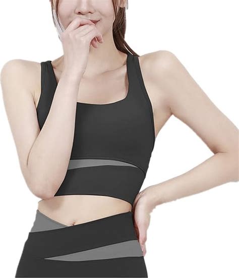 Athletic Fitness Clothing Padded Sexy High Strength Sports Bra – women data
