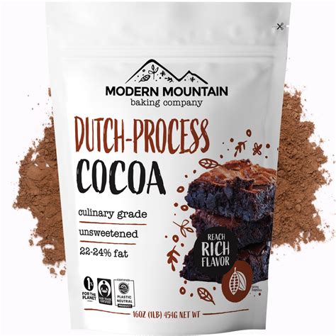 Amazon.com : Cocoa Powder (1 lb) Dutch Processed Cocoa Powder ...