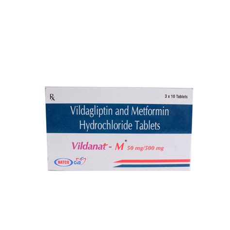 Vildanat M 50/500mg Tablet 10's Price, Uses, Side Effects, Composition ...