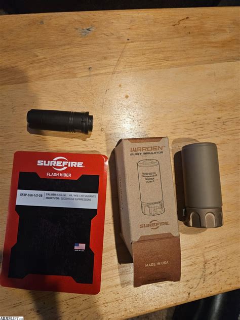 For Sale: Surefire SOCOM 556 flash hider suppresso... near Westfield ...