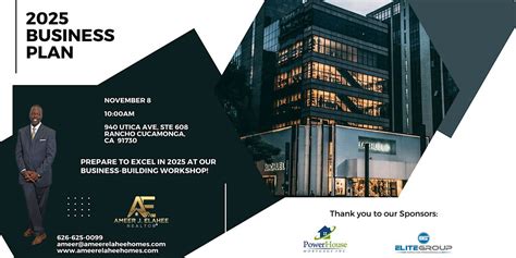 2025 Business Plan - Prepare to excel in 2025 at our business-building ...