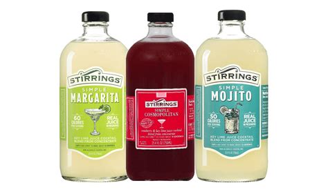 Stirrings Simple Non-Alcoholic Margarita, Cosmopolitan & Mojito ...