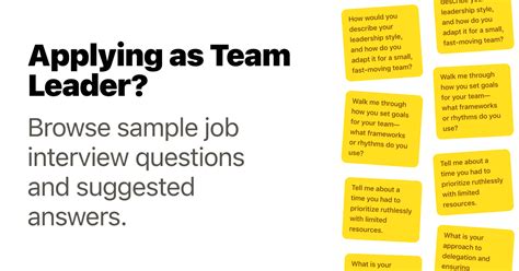 Image result for Team Leader Interview Questions Library