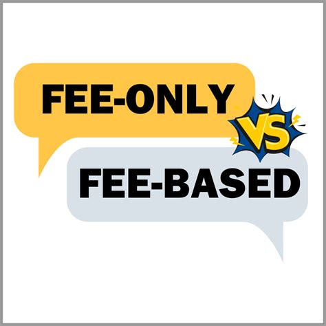 Fee-Only vs. Fee-Based Advisors - Fee-Only Financial Advisor Rhode ...