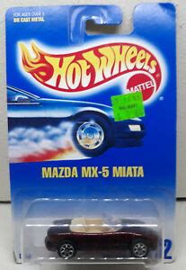Hot Wheels Mazda MX-5 Miata Collector # 172 1991 /Malaysia | eBay