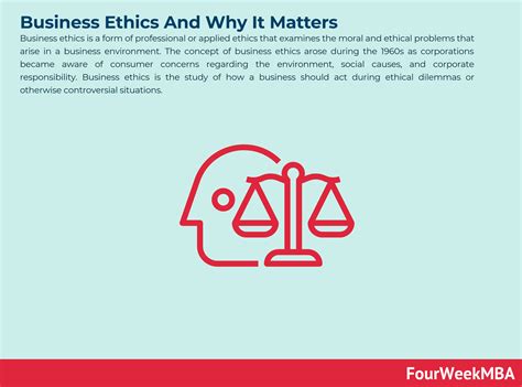What Is Business Ethics And Why It Matters In Business - FourWeekMBA