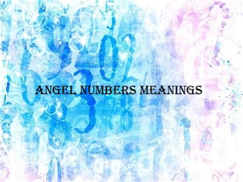 天使数字的含义和意义——完整指南 - 天使数字