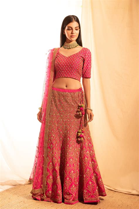 Khushi Pink Lehenga – PritiPrashant
