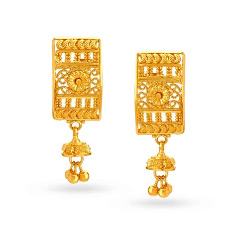Debonair Jali Work Drop Earrings