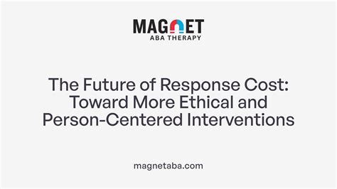 What is response cost and when is it used