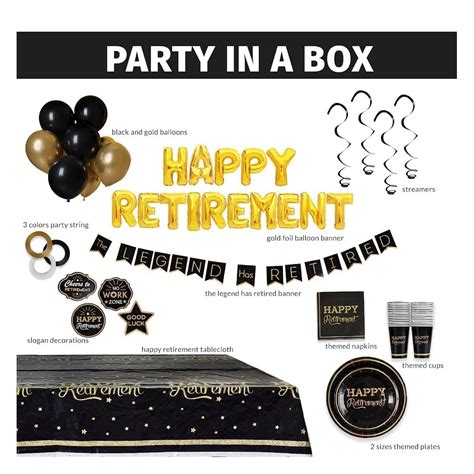 175 Pc Happy Retirement Decorations | Happy India | Ubuy