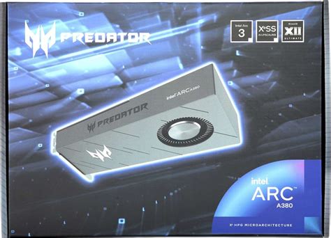 Acer ARC A380 GDDR6 6 GB Intel Chipset 96 bit 2000 MHz Graphics Card ...
