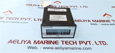 Dynalco lmd120d digital indicator panel meter 0-6000psi – Aeliya Marine ...