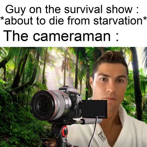 Cameraman meme in 2025 | Memes, Really funny, Top memes