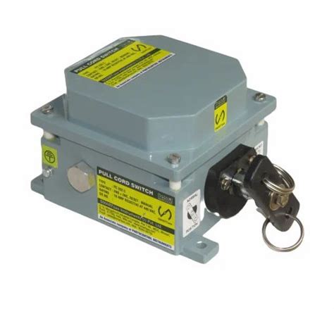 Pull Cord Switch - Belt Misalignment Switch Manufacturer from Pune