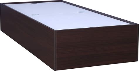 CASPIAN Furniture Engineered Wood Single Bed Cum Deewan with Box ...