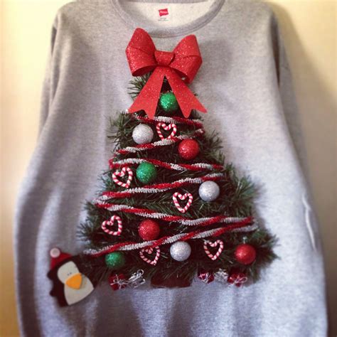 Homemade Christmas Sweater! | Homemade ugly christmas sweater, Diy ugly ...
