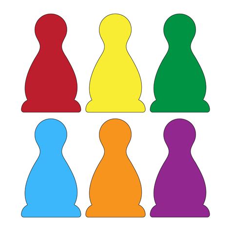 Printable Game Pieces For Board Games