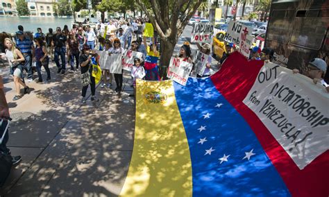 Venezuelans living in Las Vegas hope to draw attention to economic ...