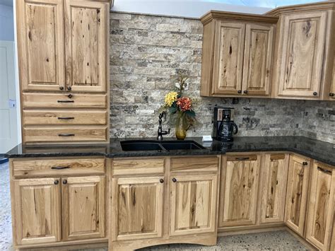 Rustic Kitchen with Hickory Cabinets