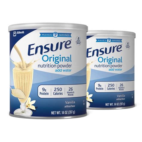 Ensure Powder Nutrition-Shake Frustration-Free Packaging/2 Count AD ...