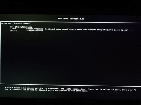 Image result for Ubuntu Boot with Safe Graphics