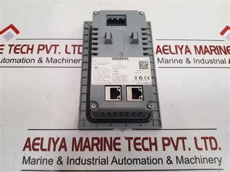 Siemens Simatic Hmi 6Av3 688-3Ay36-0Ax0 Panel – Aeliya Marine Tech