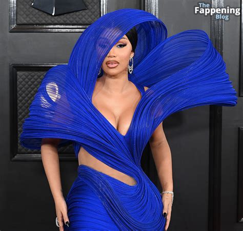 Cardi B Flaunts Her Sexy Boobs At The 65th Annual GRAMMY Awards (57 ...