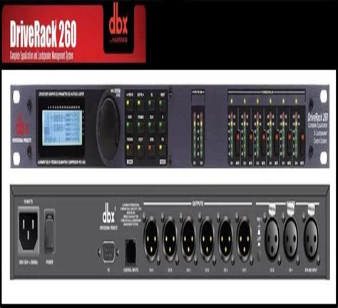 DBX DriveRack 260 – DEV ELECTRONICS