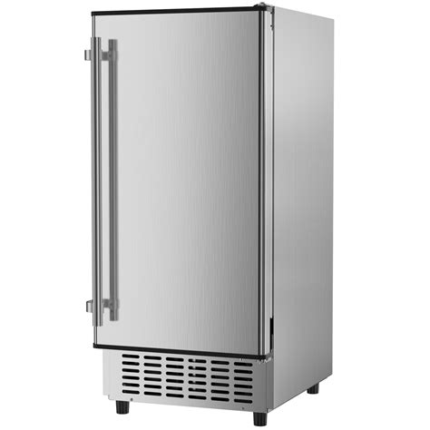 Coolake 15 Inch Wide Under Counter Ice Maker Machine, 80lbs/day Built ...