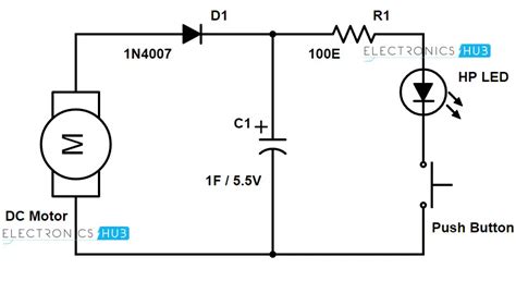 Image result for Hand-Cranked Generator Schematic