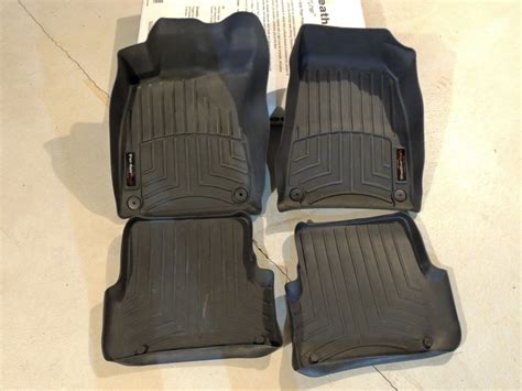 Weathertech Floor liner mats for C6 A6 car, black, $80 - AudiWorld Forums