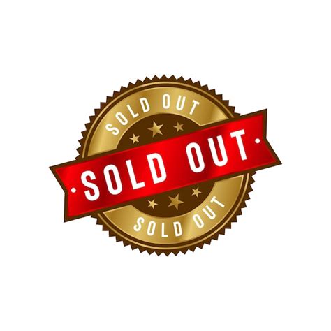 Sold Out Stamp Vector 的图像结果