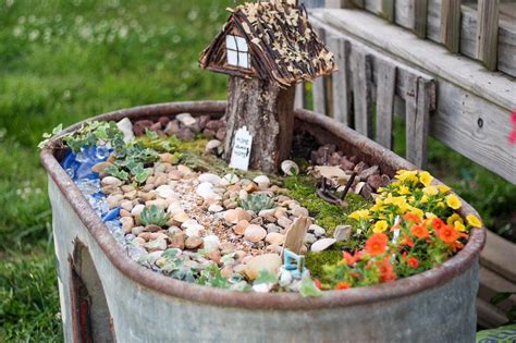 Dolls & Miniatures Art & Collectibles Miniatures Miniature Fairy Garden ...