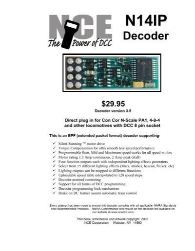 Image result for How to Program SoundTraxx Decoder with Nce