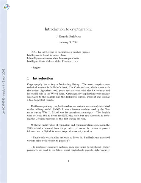 Introduction to Cryptography 的图像结果