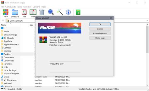 WinRAR 6.1 improves support for Windows 11 and drops it for Windows XP