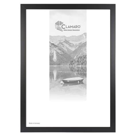 Clamaro 'COLLAGE' picture frame 24x32 handmade | Black Matt | modern ...