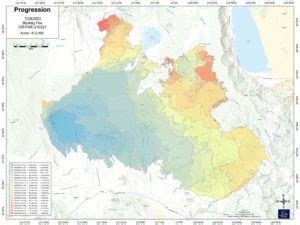 Image result for Bootleg Fire Interactive Map