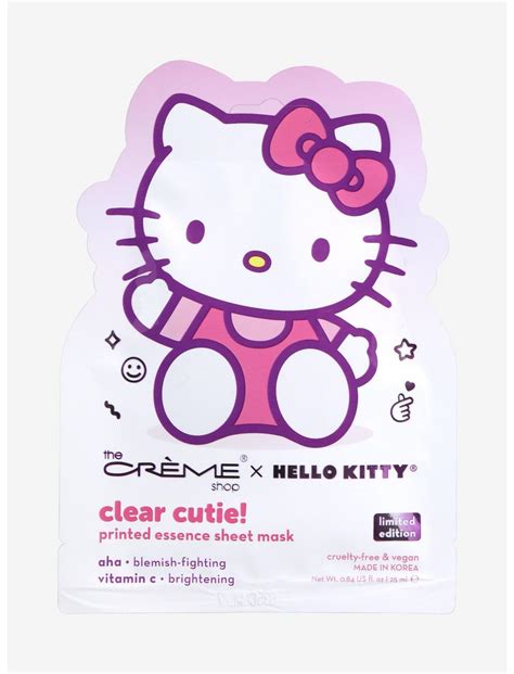 The Creme Shop Hello Kitty Clear Cutie Facial Sheet Mask | Hot Topic