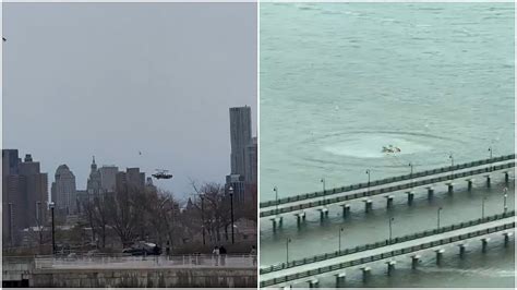 Horrific Incident Caught On Camera: Helicopter Crashes Into New York ...