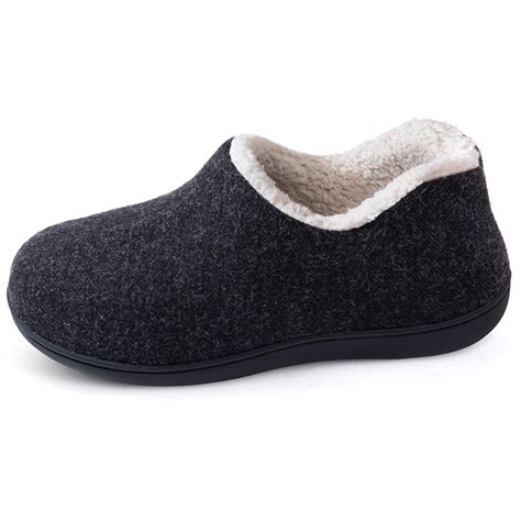 Womens Black Padded Slippers at Rafael Gilliam blog