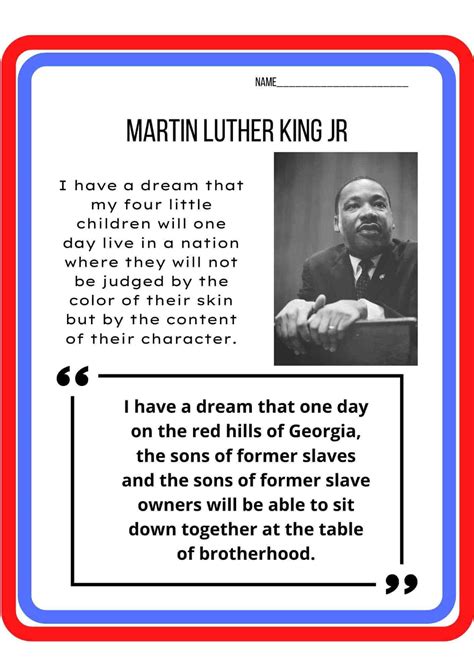 Martin Luther King I Have a Dream Speech with Text