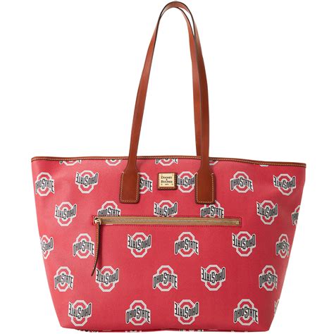 Dooney & Bourke Ohio State Buckeyes Sporty Monogram Large Zip Tote Bag ...