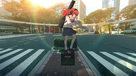 Ikuyo Kita from Bocchi the Rock! - 4K Ultra HD Anime Wallpaper by JLT4n