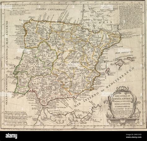 Spain map spanish hi-res stock photography and images - Alamy