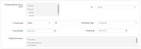 Opencart - Auto Change / Switch Customer Group