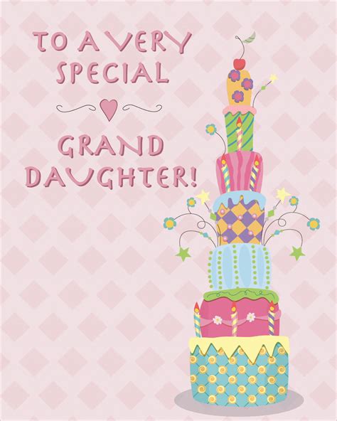 Happy Birthday Granddaughter Wishes